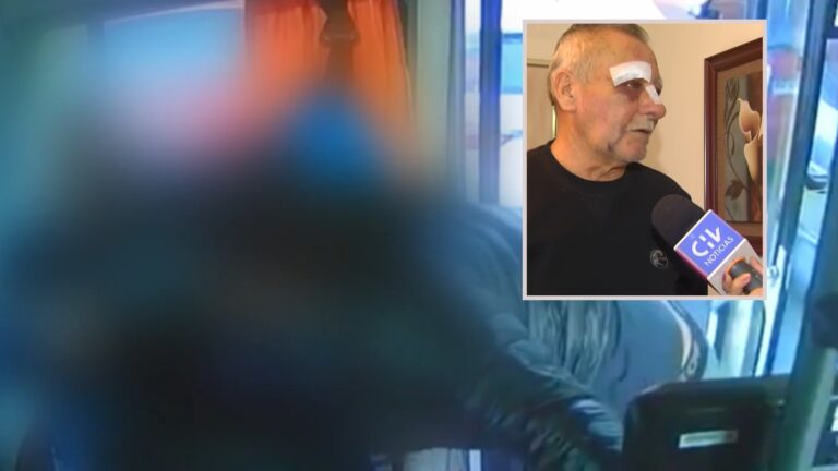 Por cobrarle el pasaje: estudiante atacó a golpes a un conductor adulto mayor en Temuco