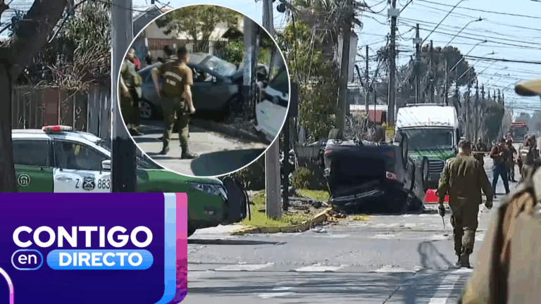 Fue a comprar y murió en persecución policial: Víctima inocente y delincuente fallecen tras accidente en Maipú