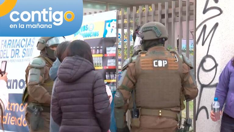 VIDEO | Control de identidad al hermano de sujeto abatido en Cerrillos generó gran tensión entre familiares