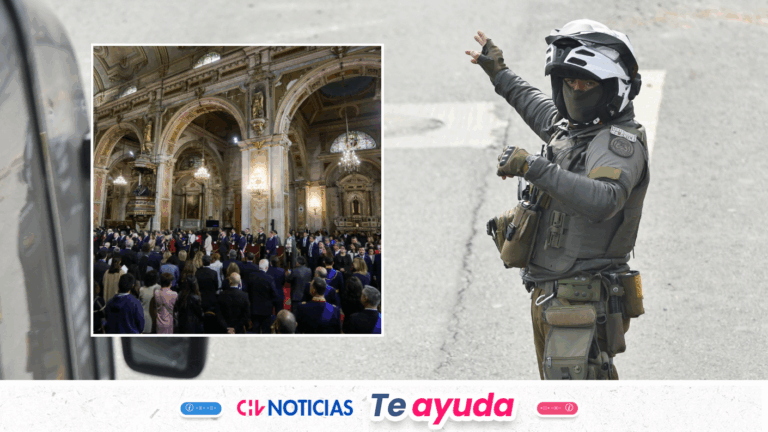Cortes de tránsito este domingo en Santiago: Revisa los desvíos por Te Deum Evangélico 2026