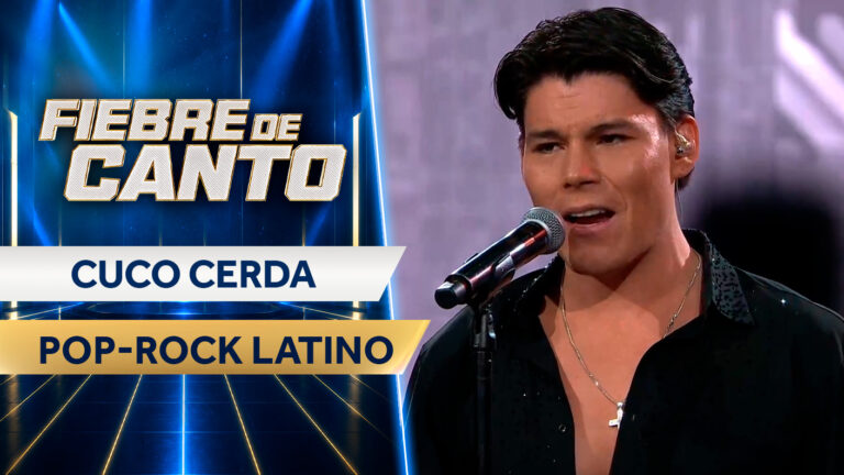 ¡Prendió la pista de Fiebre de Canto! Cuco Cerda se la juega con “La Camisa Negra” de Juanes