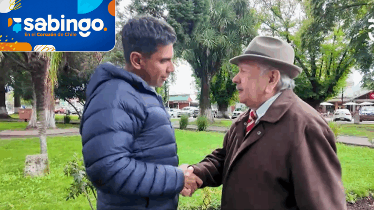 Juan Pablo Queraltó recorrió uno de los sectores emblemáticos de Cunco| De plaza en plaza | Sabingo