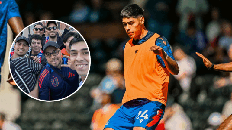 Repartió fotos y autógrafos: Chilenos sorprenden a Darío Osorio tras debut en el Crystal Palace en Londres