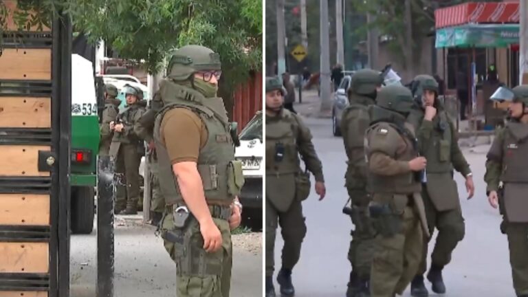 Durante diligencias por asesinato del cabo Aguilera: Joven de 17 años fue detenido por porte de arma de fuego en Lo Espejo