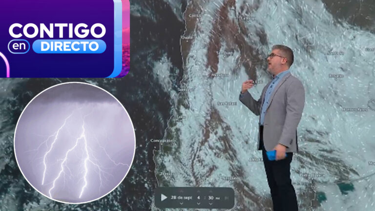 ¡Atención, santiaguinos! Estas son las probabilidades de lluvia y tormentas eléctricas para este lunes