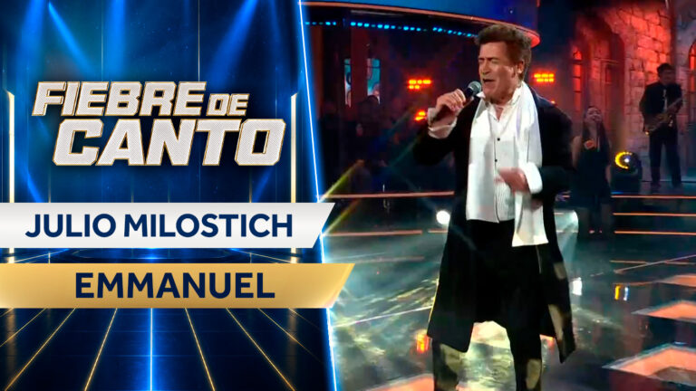 ¿Dónde está su chica de humo? Julio Milostich mostró todo su desplante tributando a Emmanuel