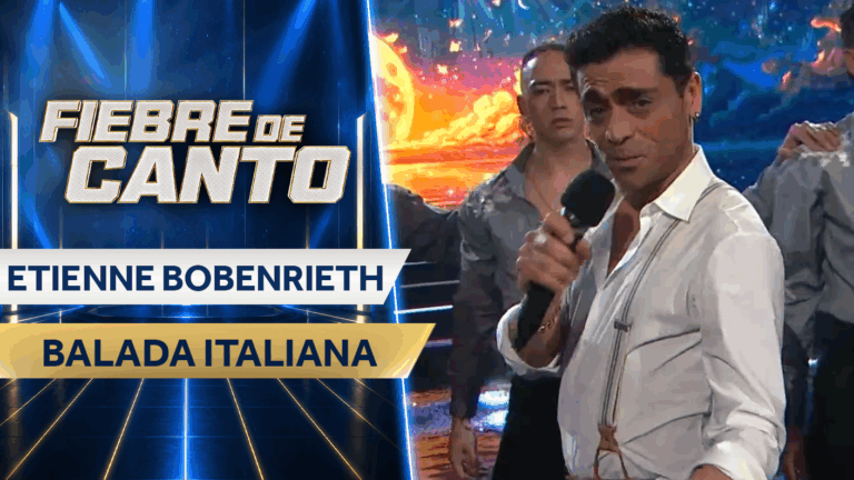 ¡Más seductor que nunca! Etienne Bobenrieth conquistó al jurado con su profunda voz en Fiebre de Canto