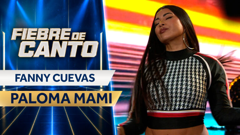 ¡Toda una Paloma Mami! Fanny Cuevas se apoderó del escenario con su tributo en Fiebre de Canto