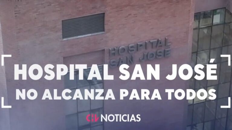 Hospital San José no da abasto: Denuncian colapsos y falta de atención para pacientes de 8 comunas