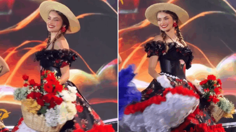 Ignacia Fernández deslumbra como Carmela en Miss Mundo 2026: 