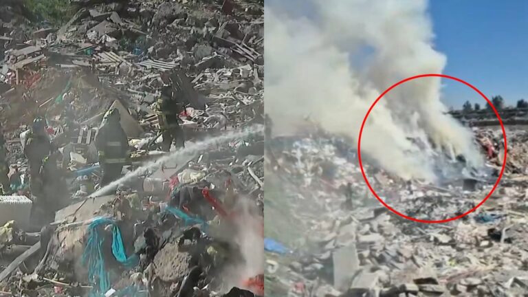 Reportan incendio con riesgo de propagación en vertedero en La Florida: Esto es lo que se sabe