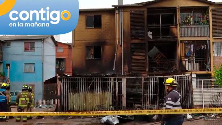 Tragedia en Cerrillos: Dos fallecidos dejó voraz incendio que consumió departamentos