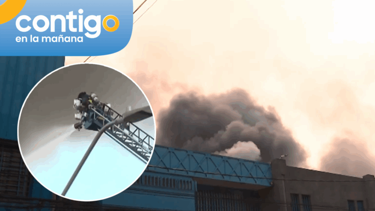 Gran incendio en Barrio Matta tiene a bomberos controlando las llamas: No habría personas lesionadas