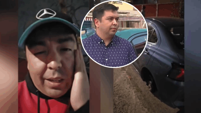 Influencer quedó sin neumáticos tras robo en San Miguel: Sus seguidores llegaron a ayudarlo