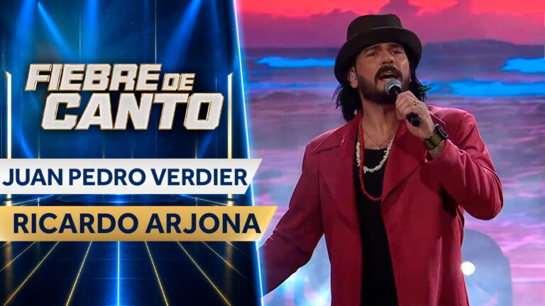VIDEO | Juan Pedro Verdier se transformó en Ricardo Arjona y enloqueció a todos en Fiebre de Canto