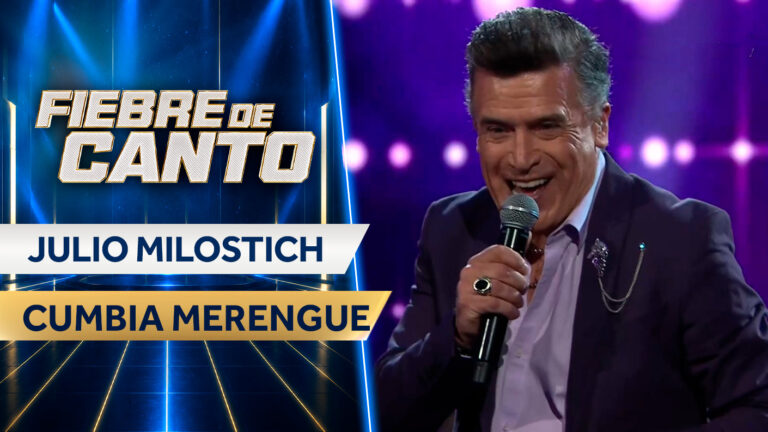 ¡Un galán que sacó sus pasos prohibidos! Julio Milostich derrochó energía con uno de los clásicos de Camilo Sesto