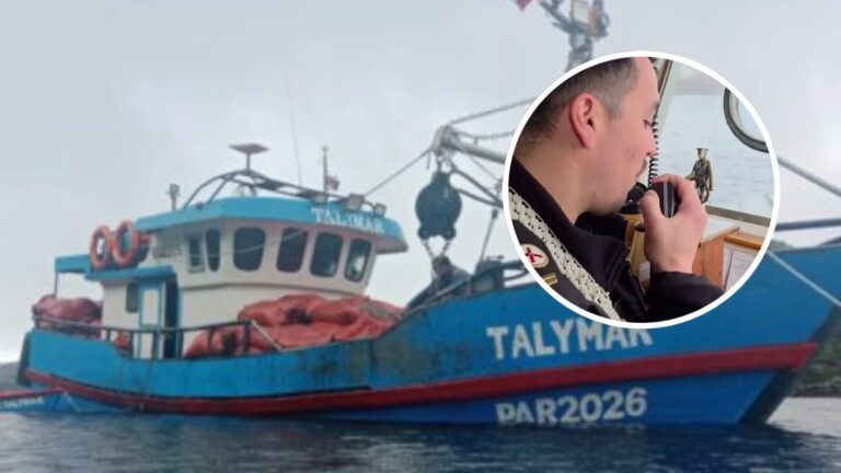 Intensa búsqueda en Puerto Williams: Buscan lancha pesquera que desapareció con cuatro tripulantes