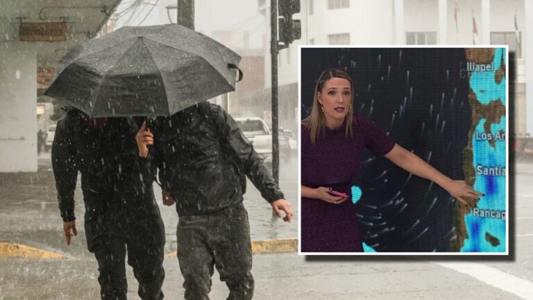 Vuelve la lluvia a Santiago: Pronóstico indica que las precipataciones parten este miércoles