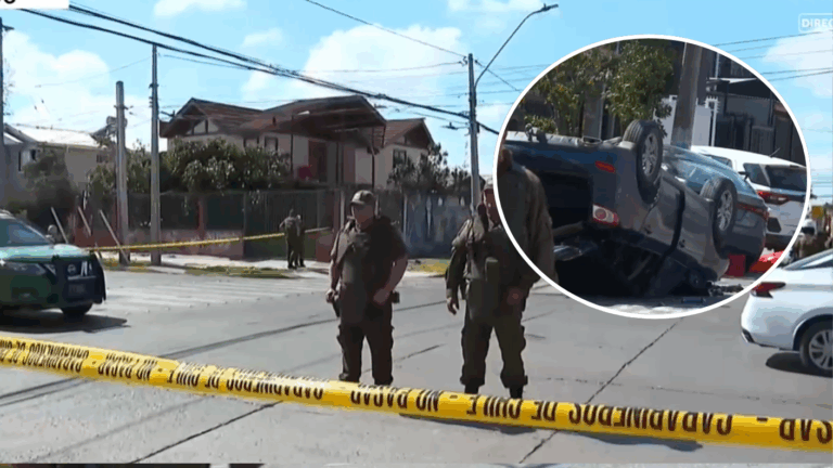 Persecución policial dejó un muerto en Maipú: Delincuentes escapaban de robo cuando chocaron con auto