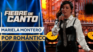 Mariela Montero sacó toda su emotividad sobre el escenario para interpretar “Soledad” de Laura Pausini