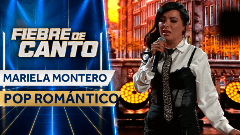Mariela Montero sacó toda su emotividad sobre el escenario para interpretar “Soledad” de Laura Pausini