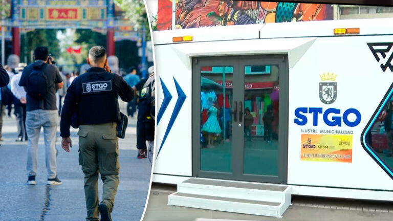 Con acceso directo a Carabineros: Los nuevos módulos de seguridad que llegaron a Barrio Meiggs