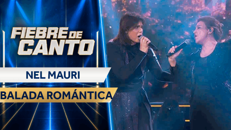 Se sintió la magia: Nel Mauri se emocionó al interpretar “Libre” junto a imitadora de Paloma San Basilio