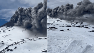 Captan pulso eruptivo en Nevados de Chillán: Sernageomin confirma columna de humo de más de 300 metros