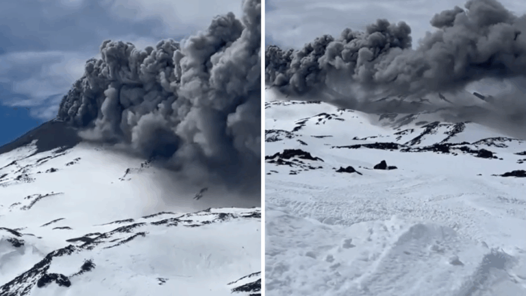 Captan pulso eruptivo en Nevados de Chillán: Sernageomin confirma columna de humo de más de 300 metros