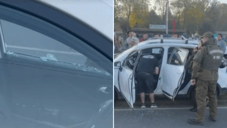 Preocupación por niño encontrado inconsciente dentro de un auto afuera de una fonda en Temuco