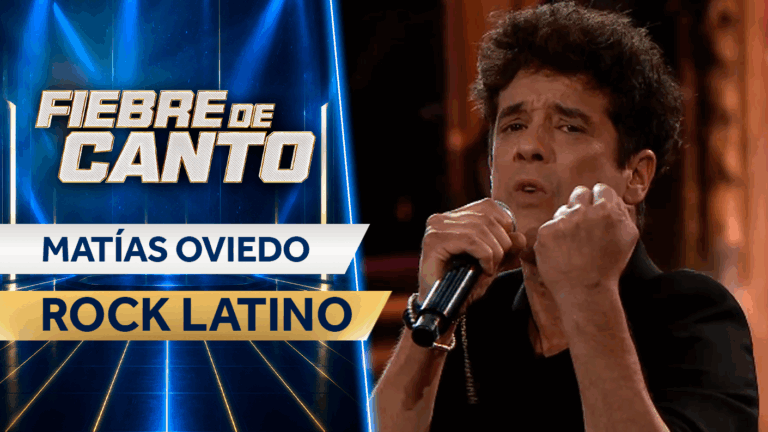 Una interpretación compartida: Matías Oviedo se emocionó con su impactante performance al ritmo de Maná