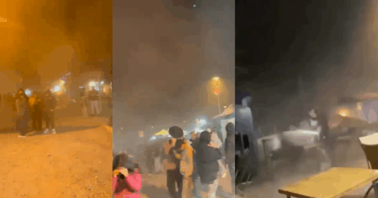 VIDEO | Fuerte viento obligó a suspender Pampilla de San Isidro en Vicuña