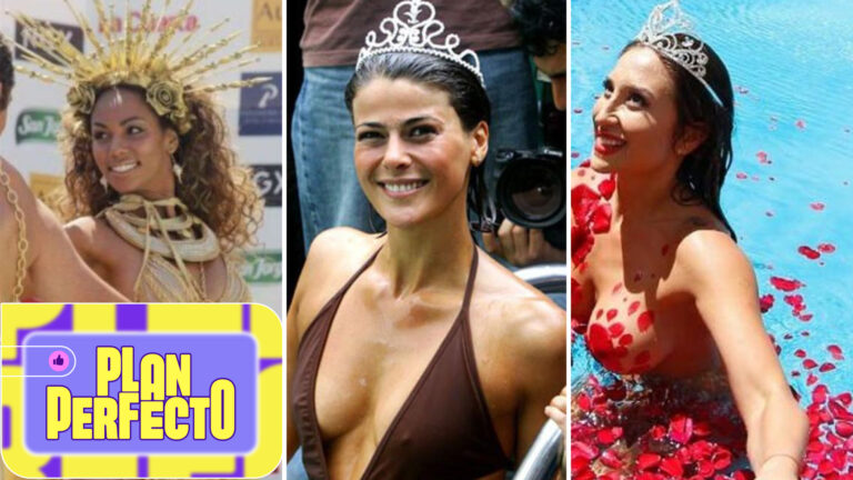 ¿Cuál fue la más osada? Recordamos algunos de los piscinazos más icónicos de las reinas de Viña