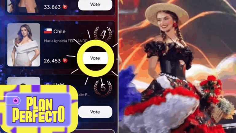 ¡Se acerca la gran final! Así puedes votar por Ignacia Fernández en el Miss Mundo 2026