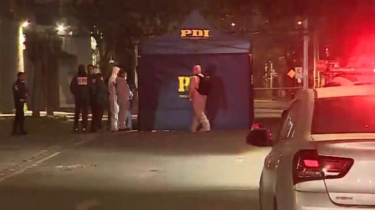 Fatal balacera en Quinta Normal: Motociclista murió y hombre se encuentra internado tras tiroteo