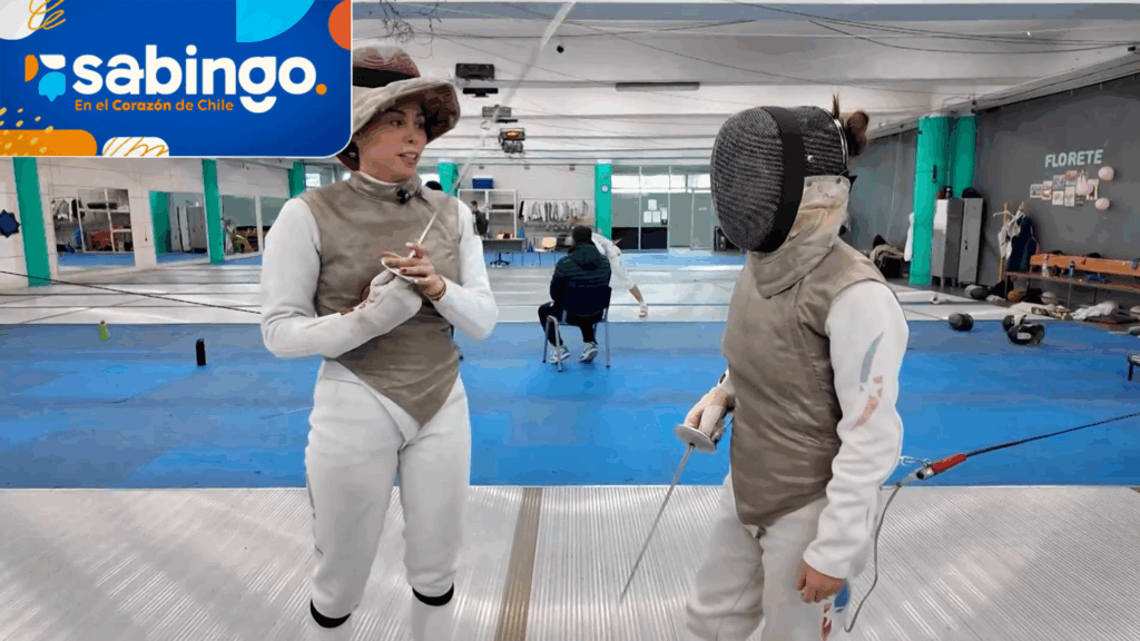 Clara Comparini aprendió la historia familiar de Arantza Inostroza en el esgrima | Historias de Team Chile | Sabingo