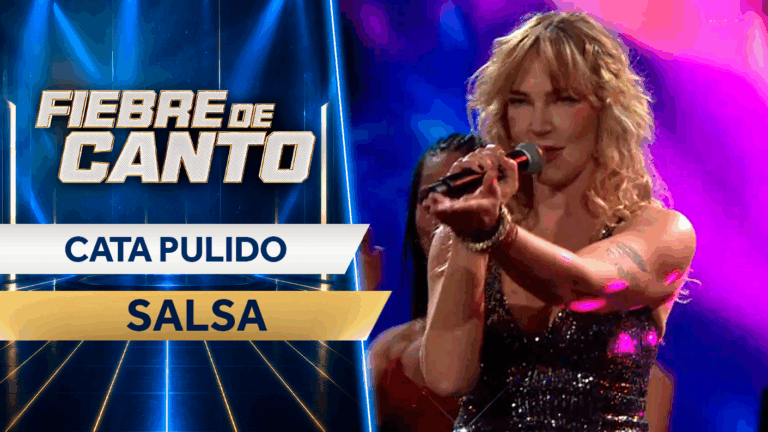 ¡Lo mejor de Celia Cruz en Fiebre de Canto! Cata Pulido llenó de salsa y sabor el escenario