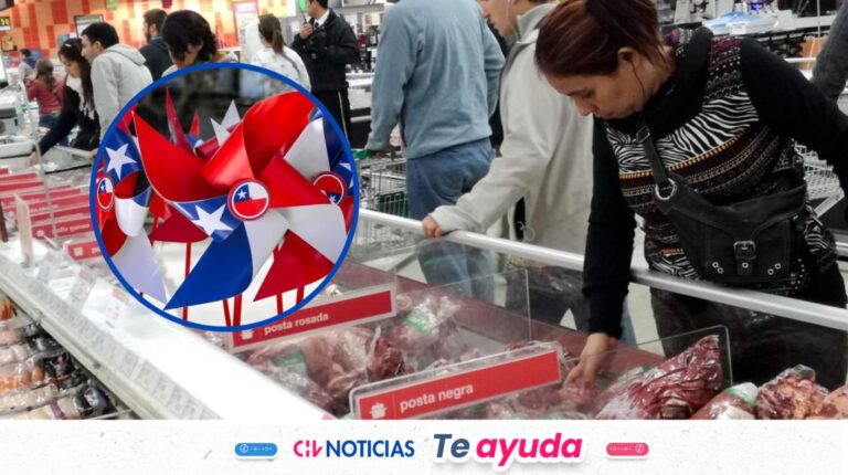 Fiestas Patrias: A qué hora cierran las principales cadenas de supermercados esta semana