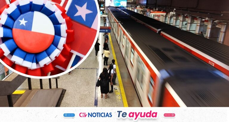 Horario del Metro de Santiago en Fiestas Patrias: Revisa cómo funcionará este 18 y 19 de septiembre