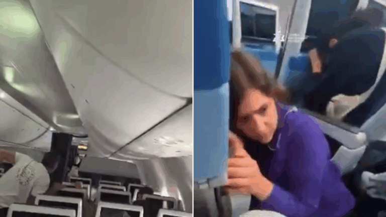 Ataque a piloto en vuelo a Israel: Pasajeros captan minutos de terror en avión que aterrizó de emergencia