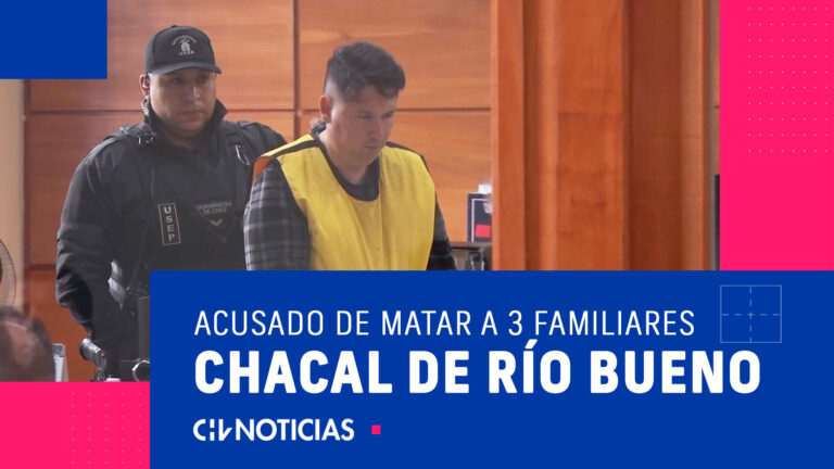Acusado de matar a tres familiares: Piden cadena perpetua para el “Chacal de Río Bueno”