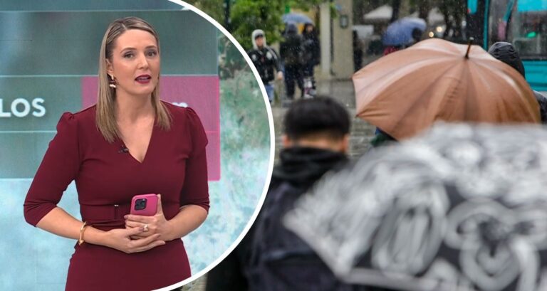 Santiago acumula 40 mm y la lluvia no termina: Allison Göhler advirtió qué viene para este miércoles