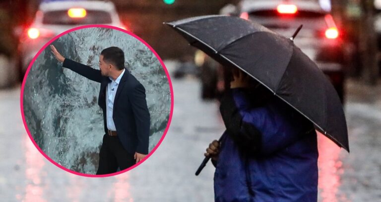 Tormenta se aproxima a Santiago: Algunos sectores acumularán hasta 25 mm de lluvia