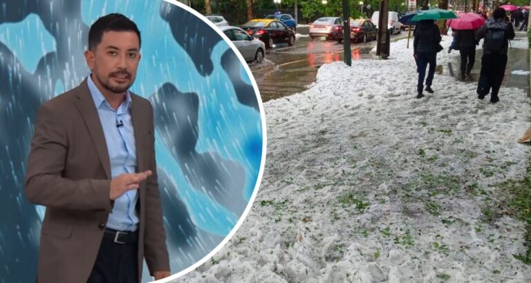 4 días de lluvias en Santiago: Pronostican crítica jornada con tormentas eléctricas y granizos