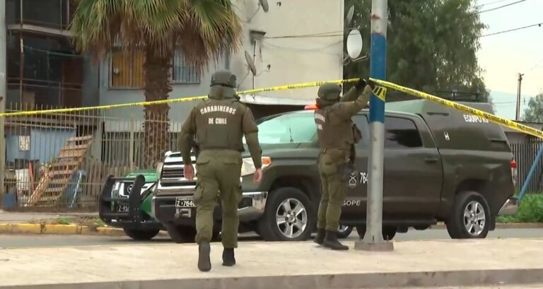 Emergencia en Quilicura: hombre resulta gravemente herido tras explosión de artefacto