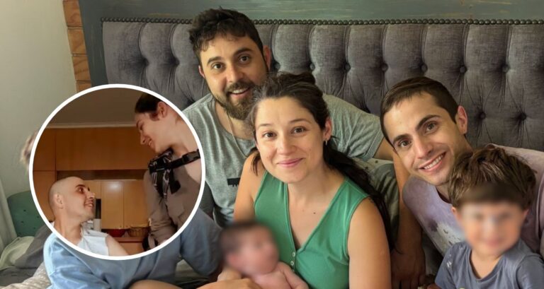 “Pero juntos”: el mensaje de Francisco Dañobeitia tras la tercera quimio de la pareja de Fernanda Salazar
