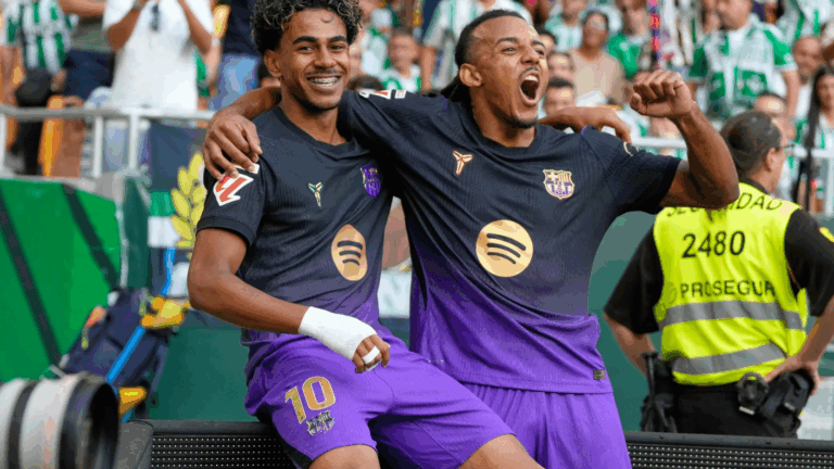 Barcelona arrasó con el Betis y sigue imparable como líder de La Liga