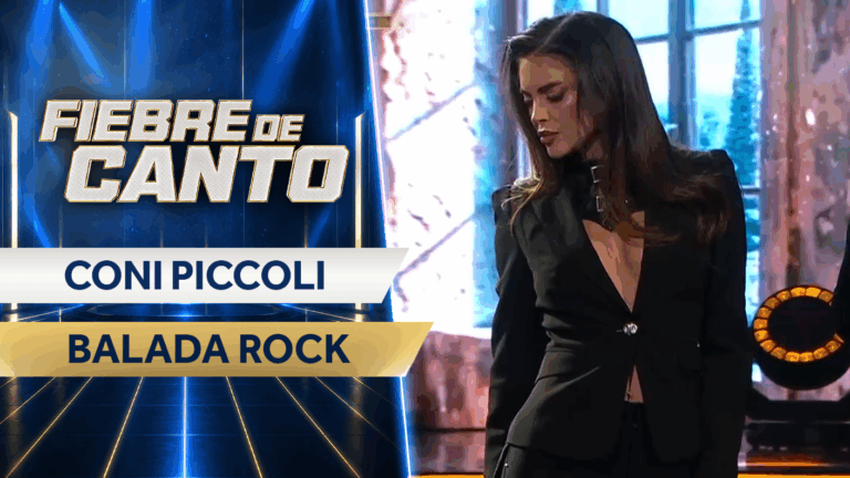 “Como yo nadie te ha amado”: Coni Piccoli se enfrentó a la zona de riesgo con un clásico de Bon Jovi