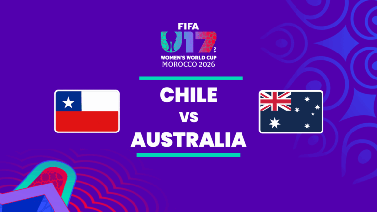 Chile vs Australia: Dónde ver EN VIVO, ONLINE y GRATIS partido por Mundial Sub 17 Femenino