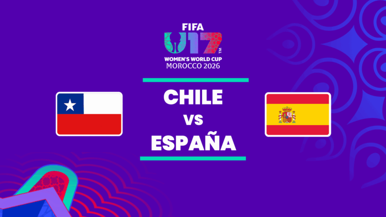Chile vs España: Dónde ver EN VIVO, ONLINE y GRATIS partido por Mundial Sub 17 Femenino